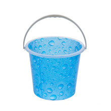 Hot Selling Cheap Price 15L Plastic Printing Laundry Round Bucket With Handle